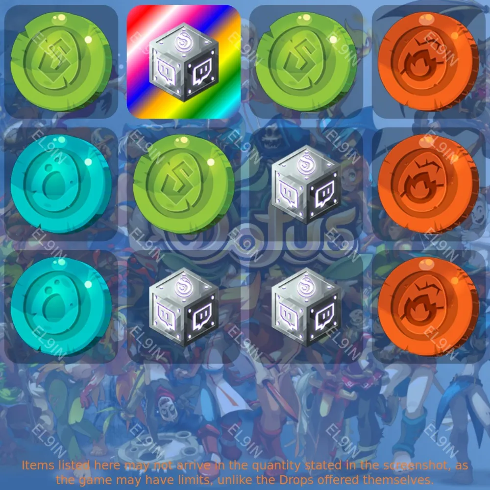 🎉Dofus⚡Твич Дропсы🎉12 предметов + 🎁