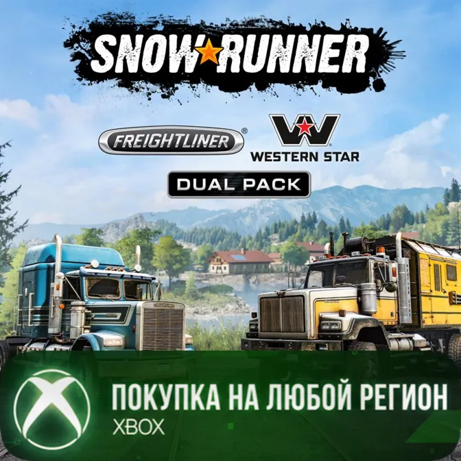 SnowRunner - Freightliner & Western Star Dual Pack XBOX На Любой Регион