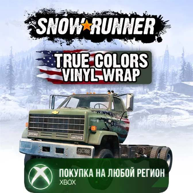SnowRunner – True Colors Vinyl Wrap XBOX На Любой Регион