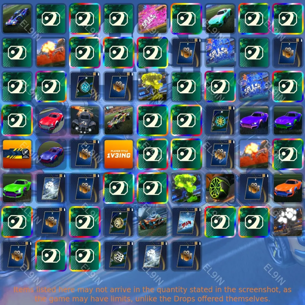 🥇Rocket League📈Твич Дропсы🧨69 предметов + 🎁