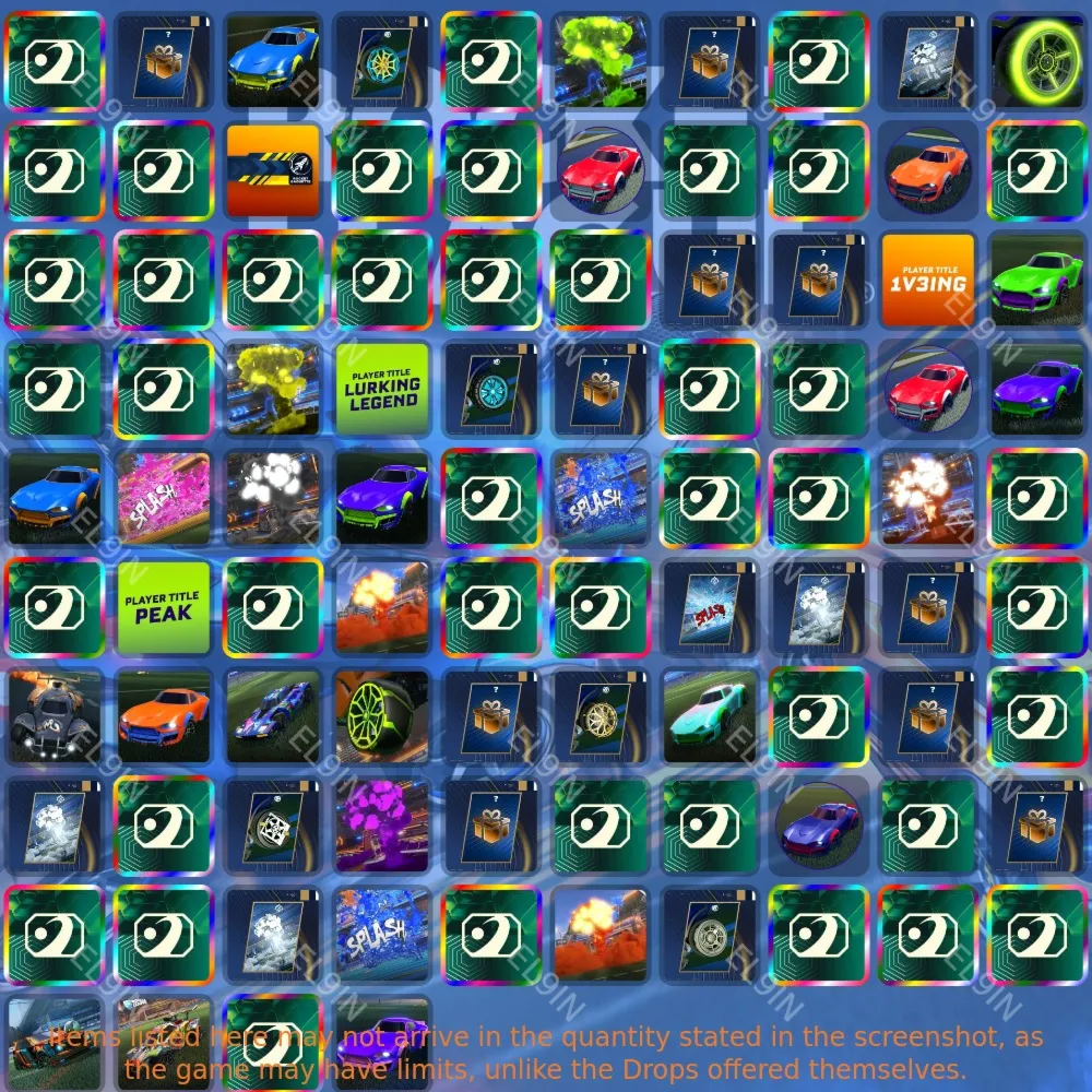 🌟Rocket League✨Твич Дропсы🌟94 предметов + 🎁