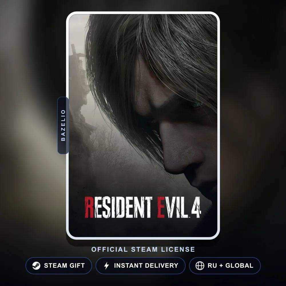 Resident Evil 4 (Steam Gift) · РФ и весь мир · Автодоставка 24/7