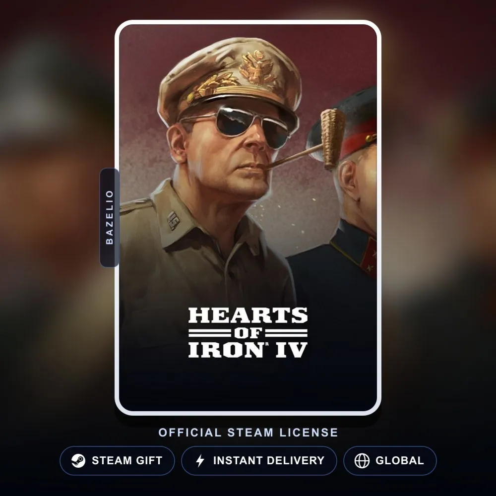 Hearts of Iron IV (Steam Gift) · Весь мир · Автодоставка 24/7