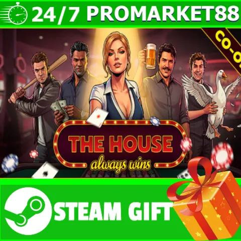 ️ВСЕ СТРАНЫ+РОССИЯ The House Always Wins STEAM GIFT