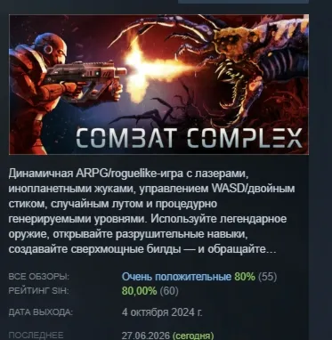 Combat Complex АВТОДОСТАВКА STEAM РОССИЯ