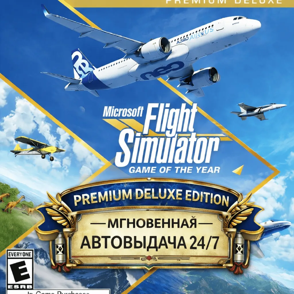 Microsoft Flight Simulator - 40th Anniversary Premium Deluxe | СМЕНА ДАННЫХ И ПОЧТЫ