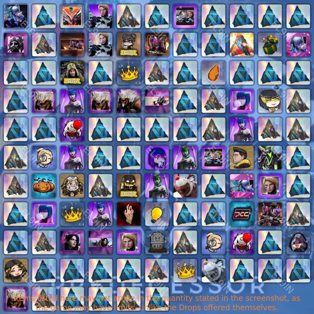 ⭐Predecessor🏆Twitch Drops🎁116 items + 🎁