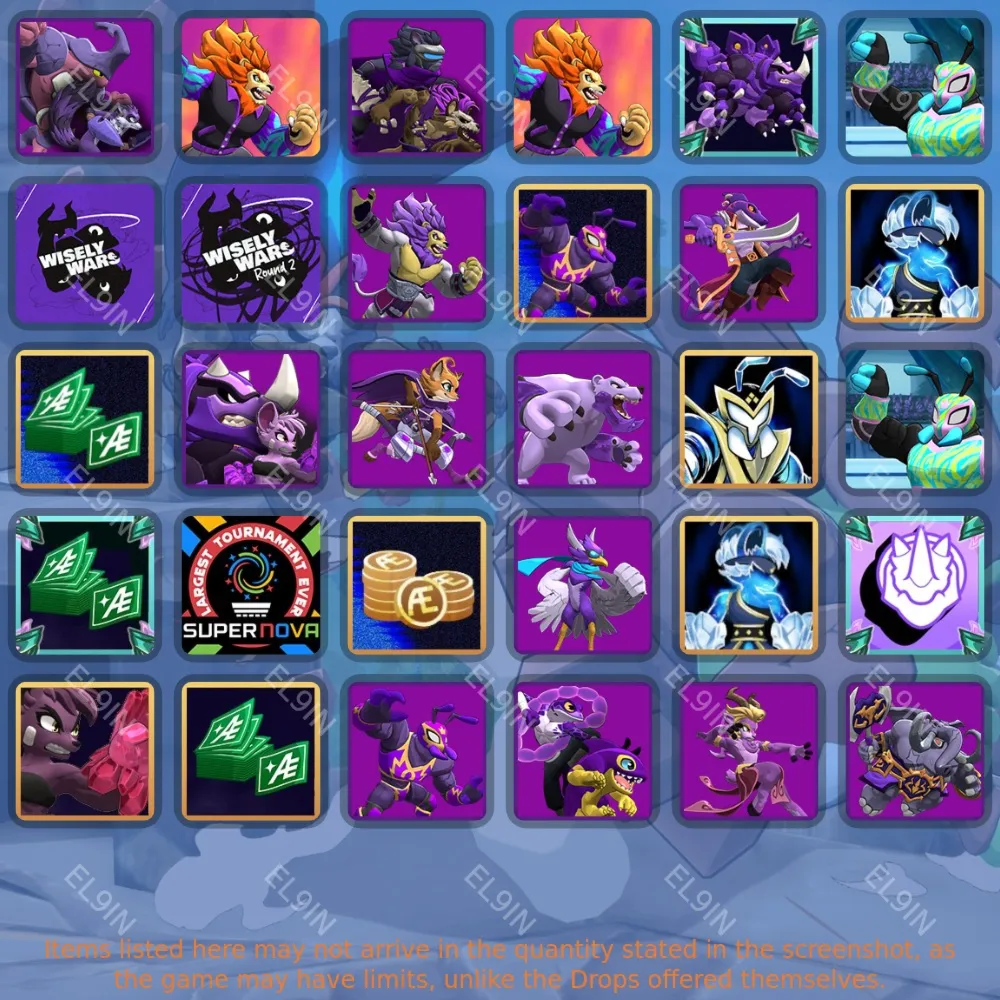 Rivals of Aether II Твич Дропсы 30 предметов +