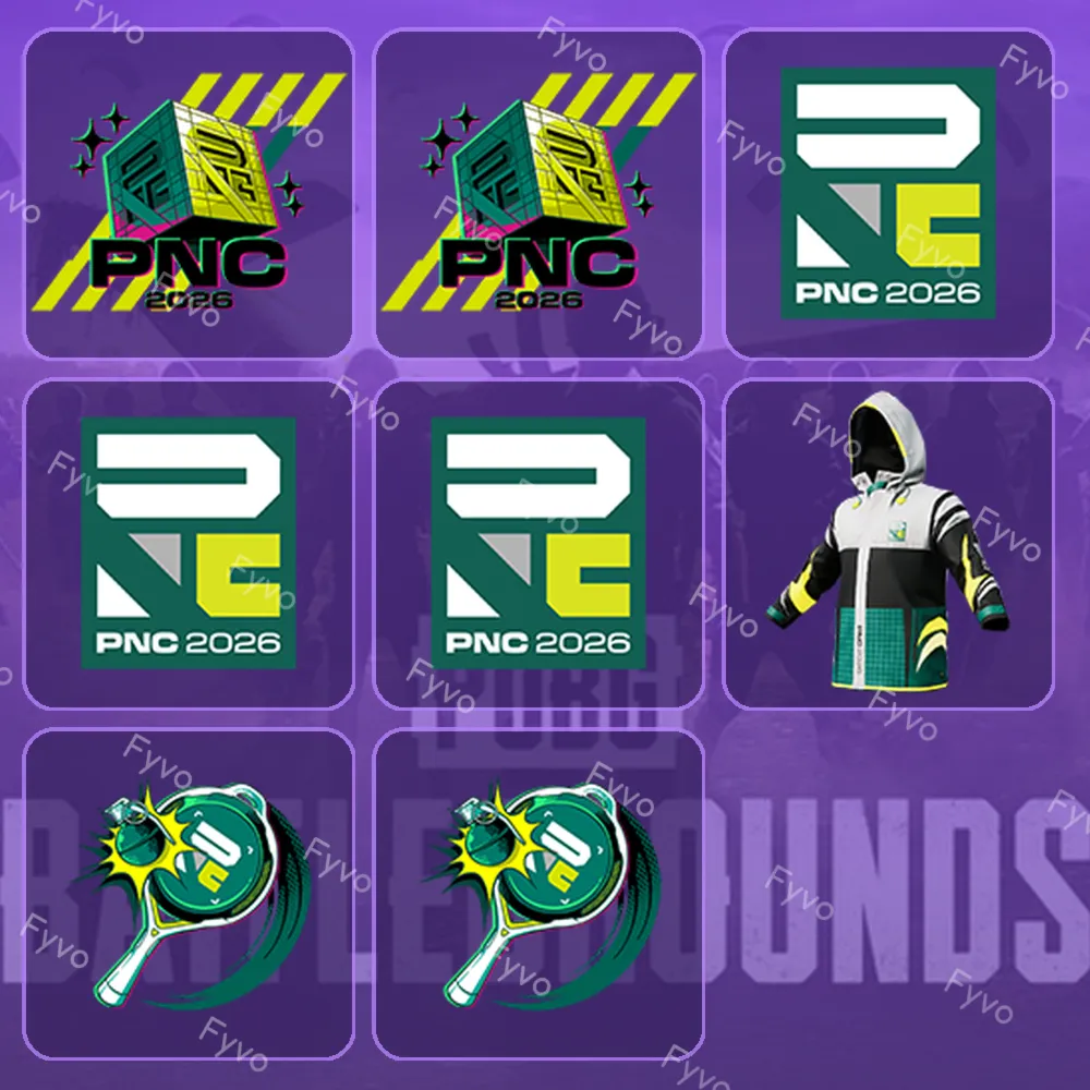 PUBG: BATTLEGROUNDS Twitch Drops 8 Items