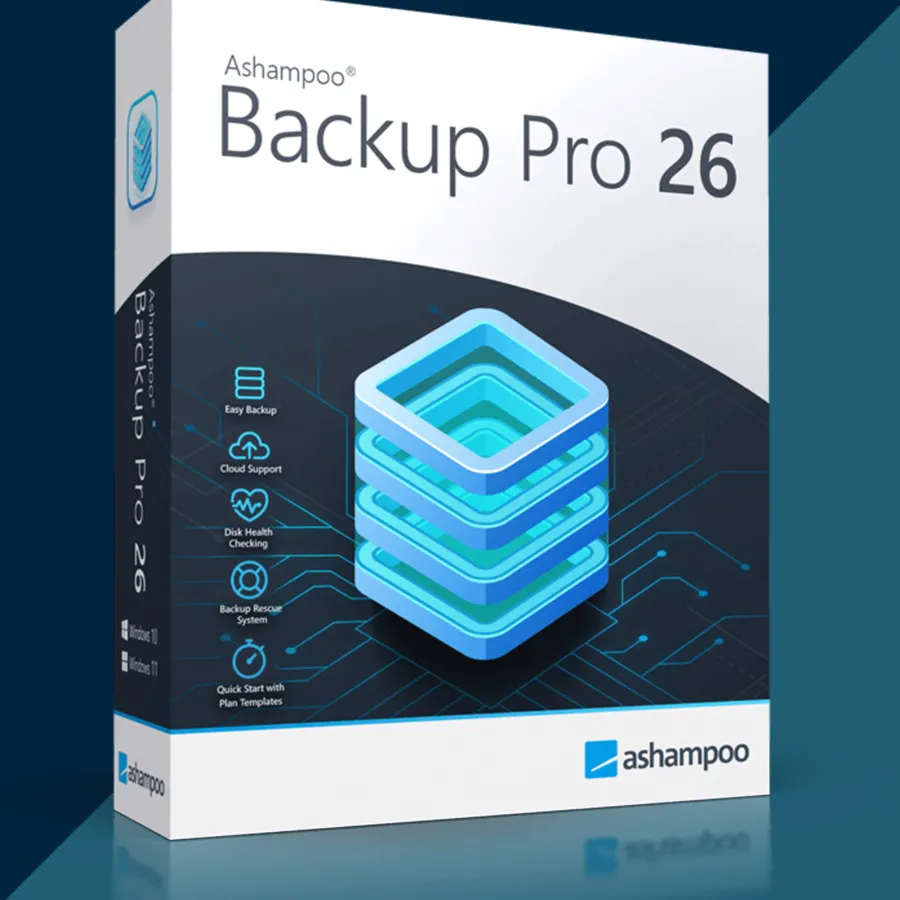 Ashampoo Backup Pro 26 – пожизненный ключ | 1 ПК | Windows | Глобальный