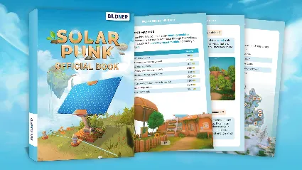 ️ВСЕ СТРАНЫ+РОССИЯ️ Solarpunk – Official Book STEAM