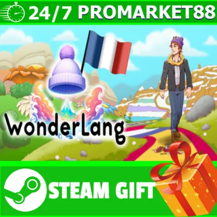 ️ВСЕ СТРАНЫ+РОССИЯ WonderLang French STEAM GIFT