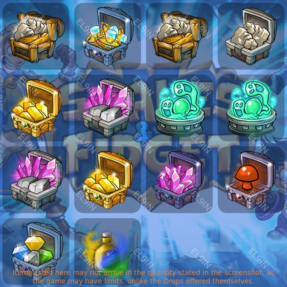 🎯Shakes and Fidget📢Twitch Drops💫14 items + 🎁