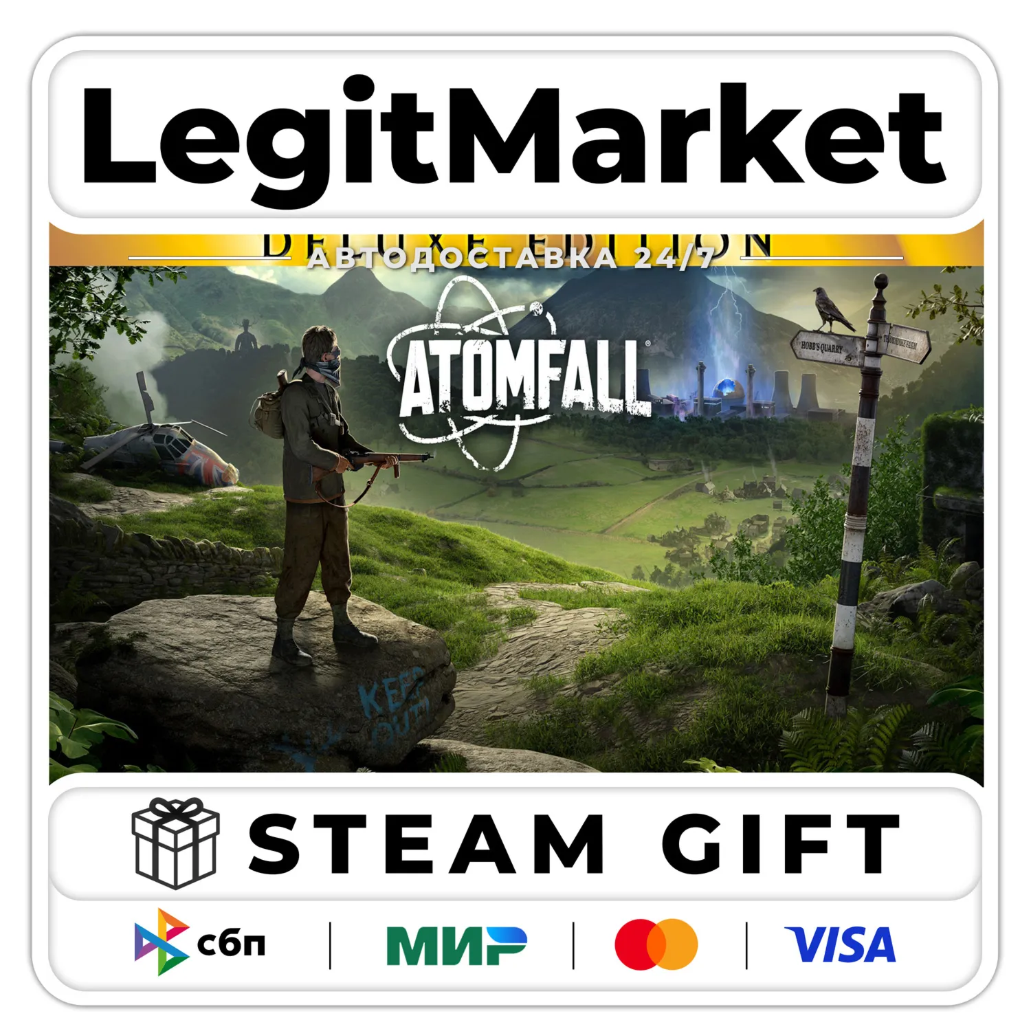 Atomfall DELUXE / Steam AUTO / RU+WORLD