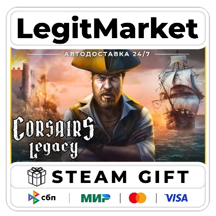 Corsairs Legacy - Pirate Action RPG  Sea Battles / Steam АВТО / РУ + МИР