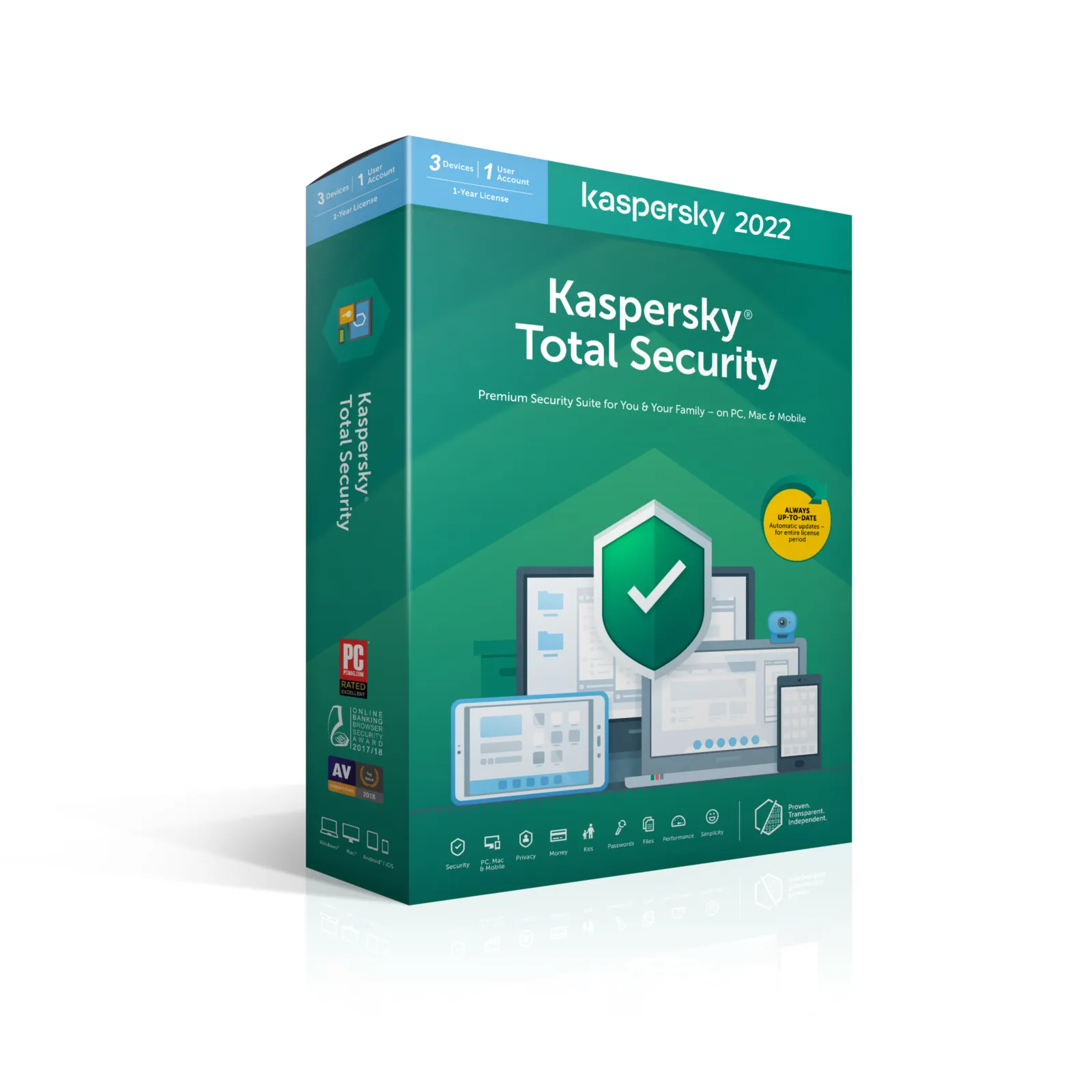 Kaspersky total 1 Year 1 Device - Original License Key - Global