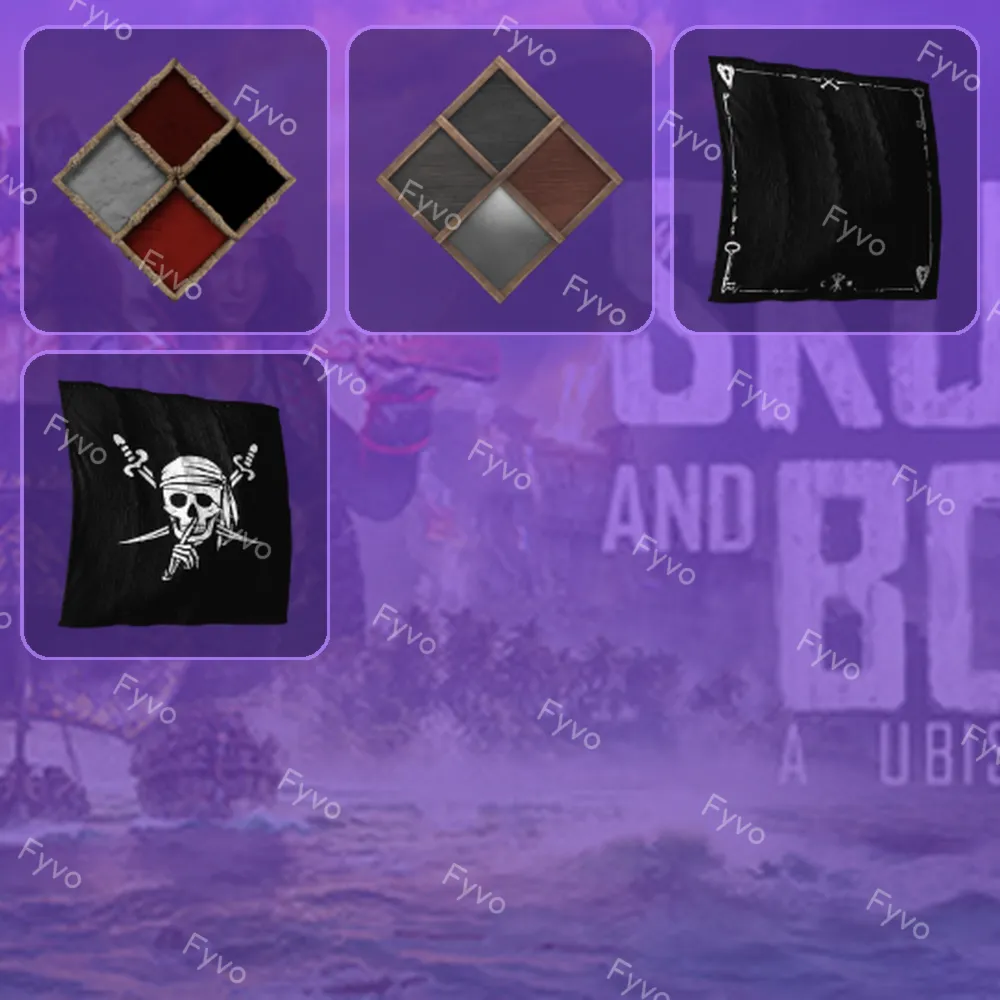 Skull and Bones Твич Дропс 4 Предмета Twitch Drops