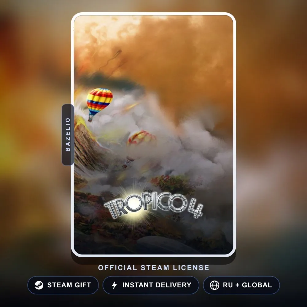 Tropico 4 (Steam Gift) · РФ и весь мир · Автодоставка 24/7