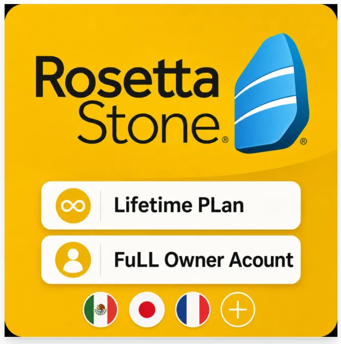Пожизненный личный аккаунт Rosetta Stone