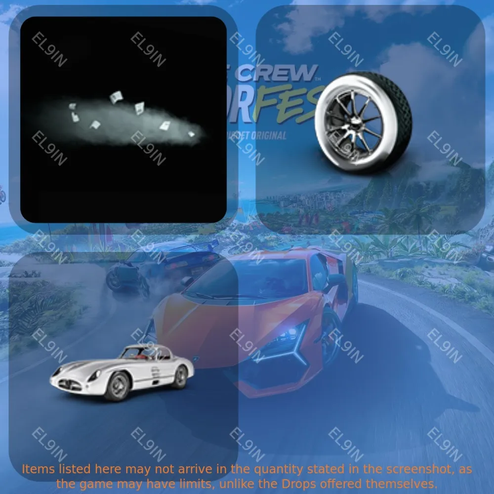 ⚡The Crew: Motorfest⭐Twitch Drops🌌3 items + 🎁