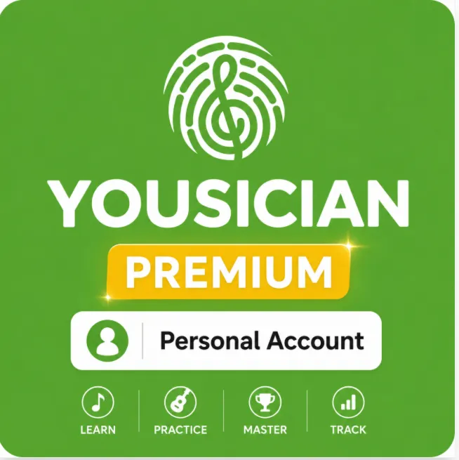 Yousician Premium+ | 1/12 МЕСЯЦА НА ВАШ АККАУНТ