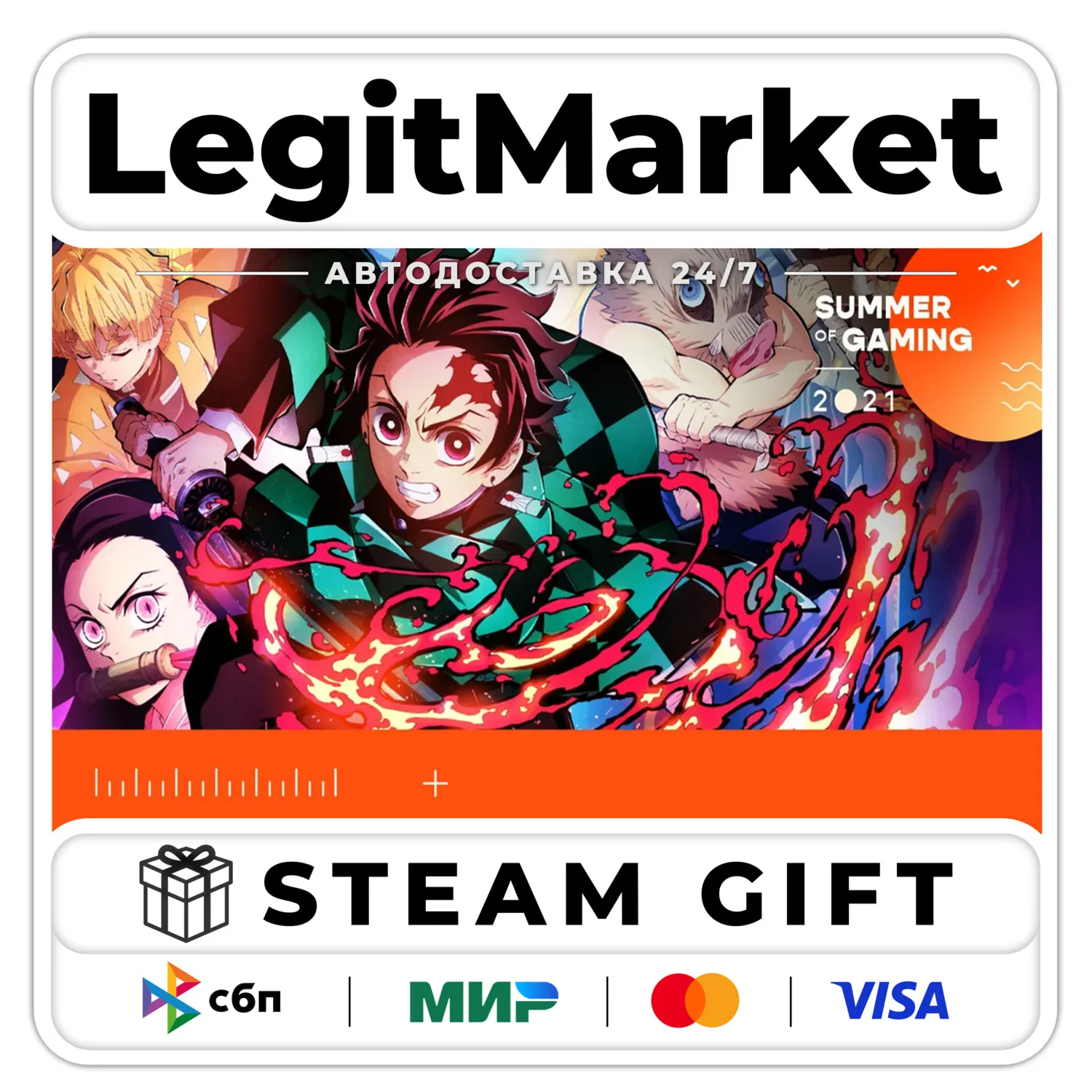 Demon Slayer -Kimetsu no Yaiba- The Hinokami Chronicles / Steam АВТО / РУ + МИР