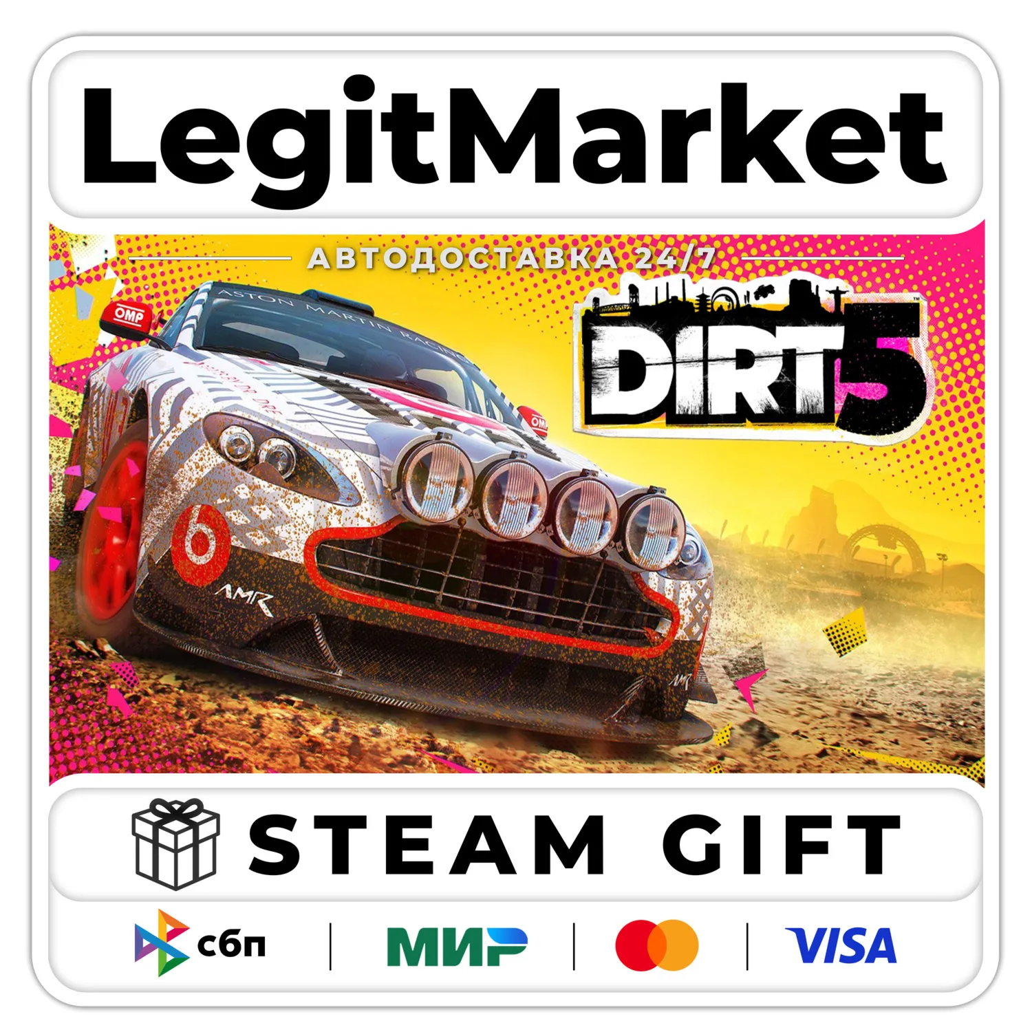 DIRT 5 / Steam AUTO / RU+WORLD