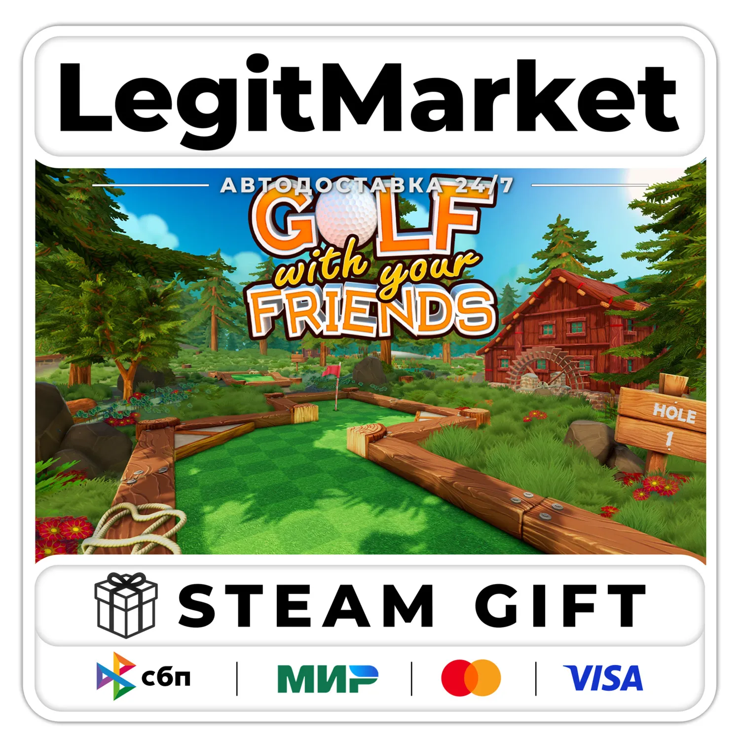 Golf With Your Friends / Steam AUTO / RU + WORLD