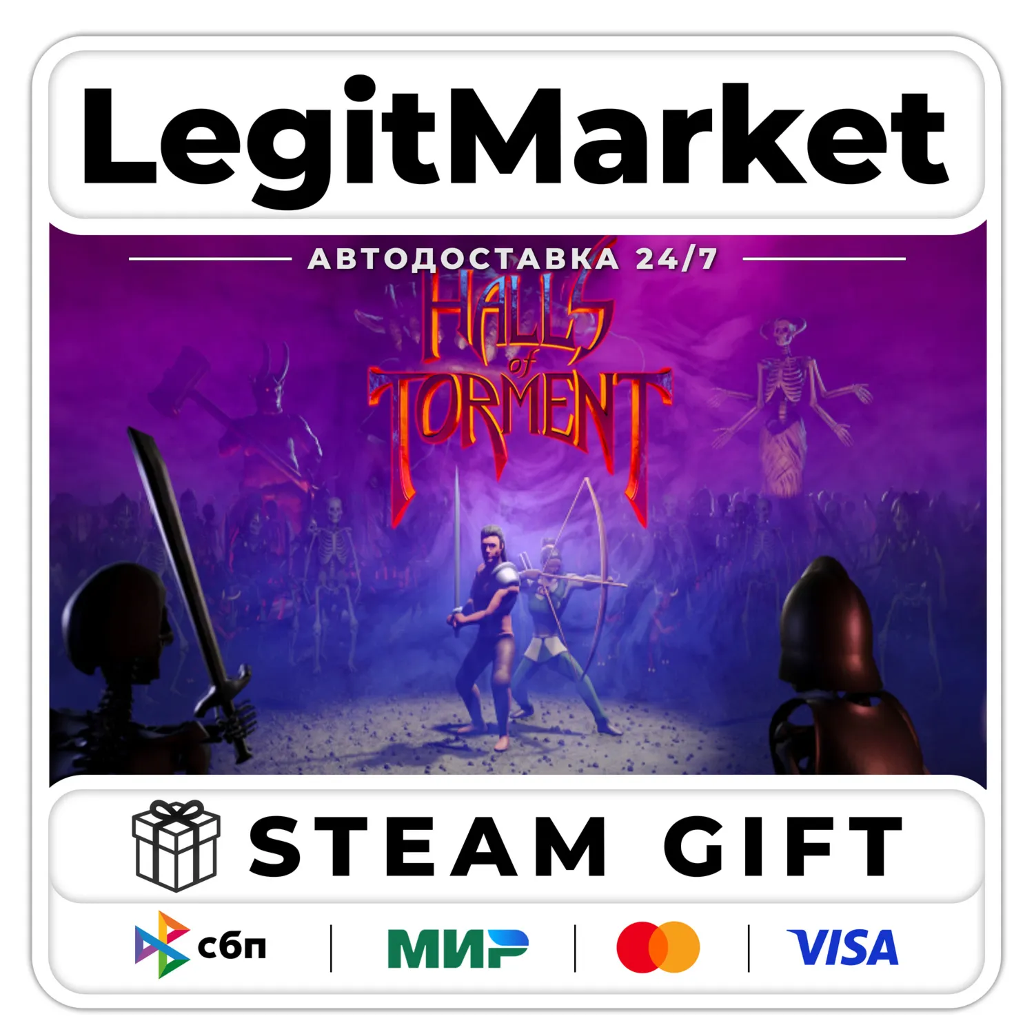 Halls of Torment Steam GIFT РУ+МИР АВТО
