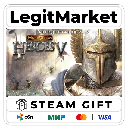 Heroes of Might  Magic V / Steam АВТО / РУ + МИР