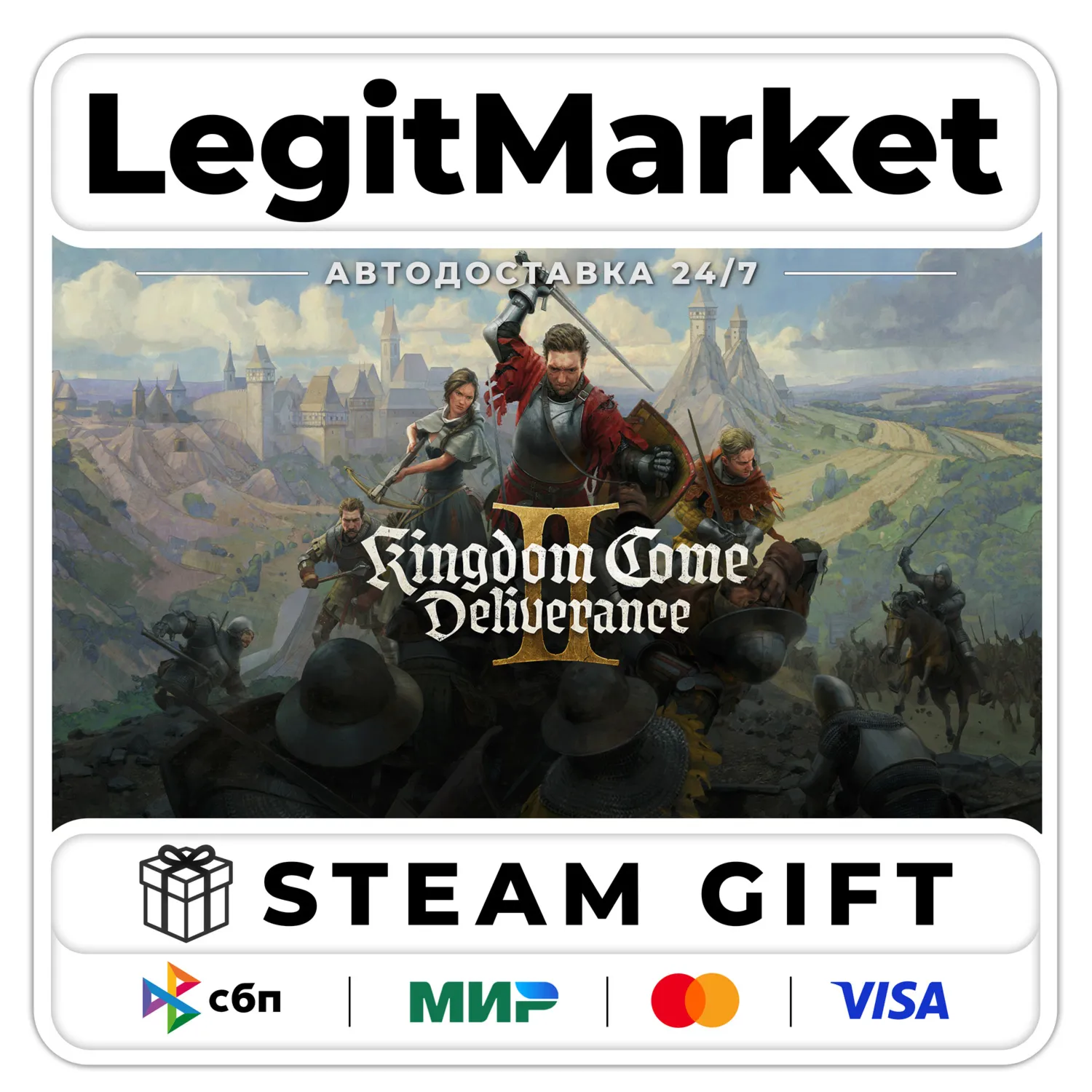 Kingdom Come: Deliverance II / Steam AUTO / WORLD
