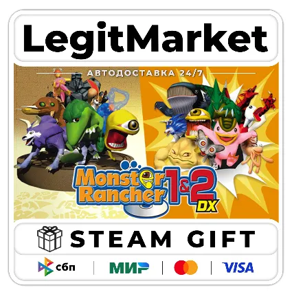 Monster Rancher 1  2 DX / Steam АВТО / РУ + МИР