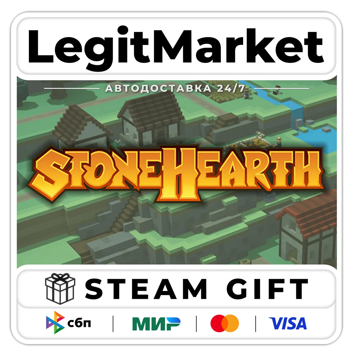 Stonehearth / Steam AUTO / RU + WORLD
