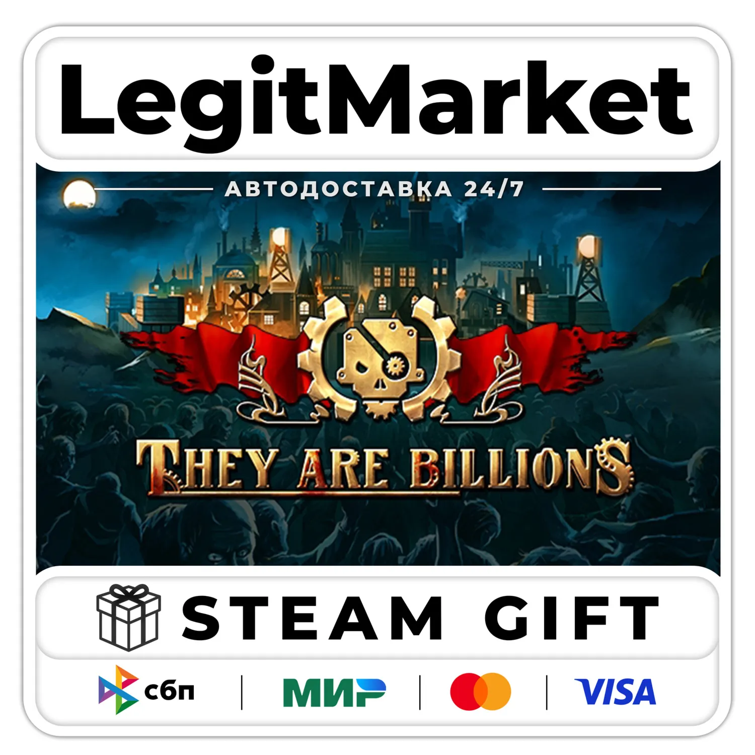 They Are Billions / Steam AUTO / RU + WORLD