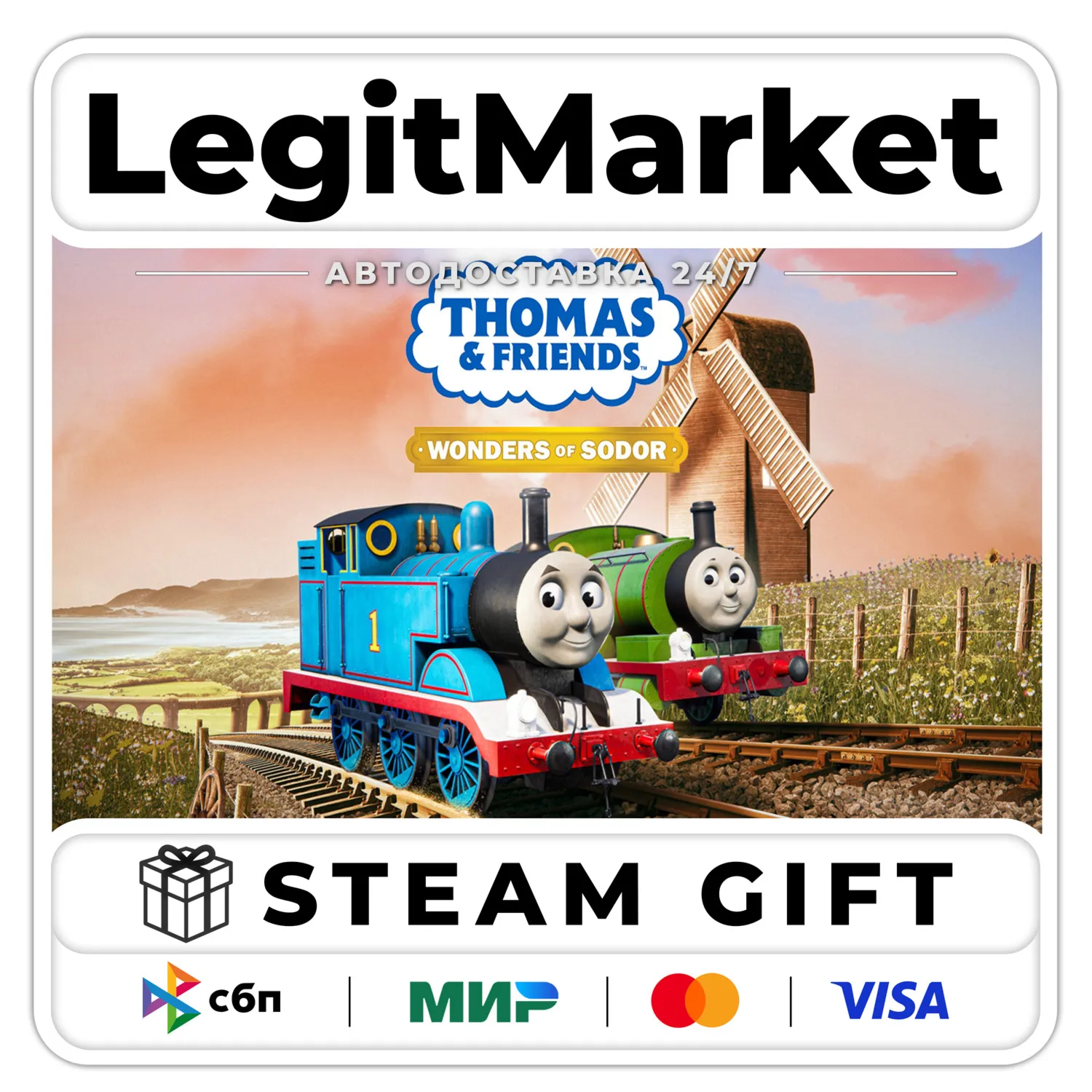 Thomas &amp; Friends: Wonders of Sodor / Steam АВТО / МИР