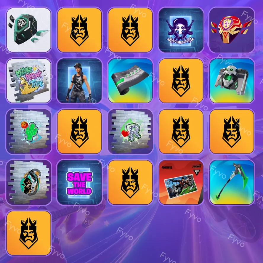 Fortnite Twitch Drops 21 Items