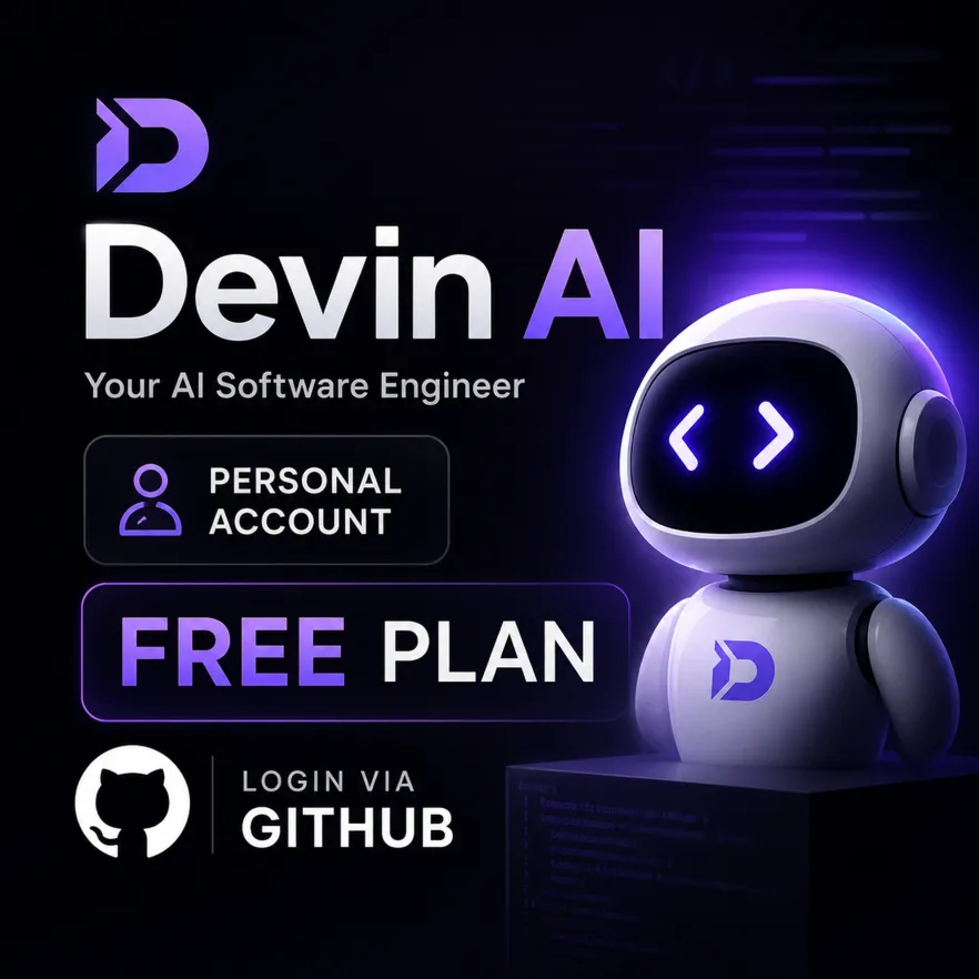 Devin AI | Personal Account | Free Plan | Login via Github | Auto-Issue