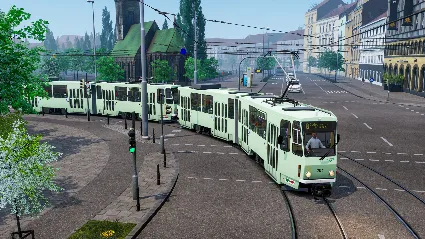 CTS: 2026 - Tram DLC: Tatra KT4D - STEAM GIFT РОССИЯ