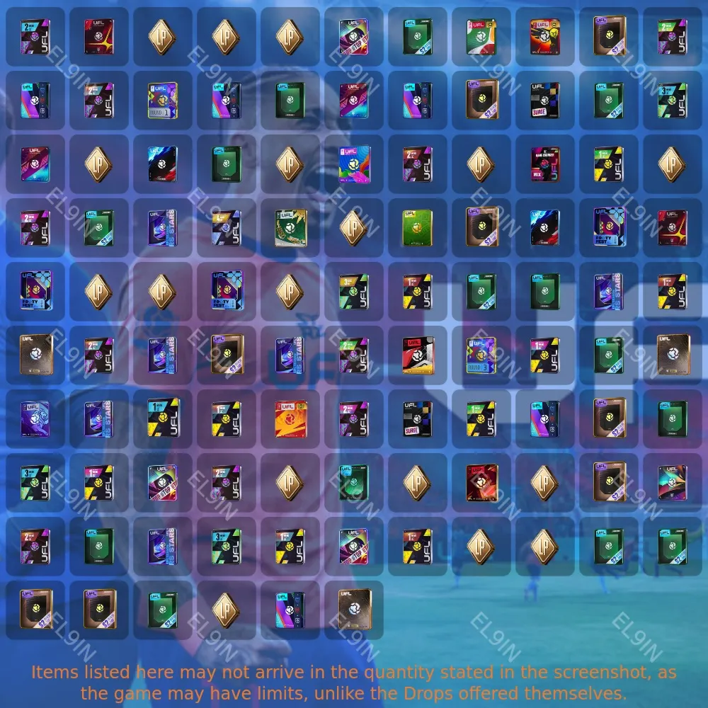 👾UFL📢Twitch Drops🔥105 items + 🎁
