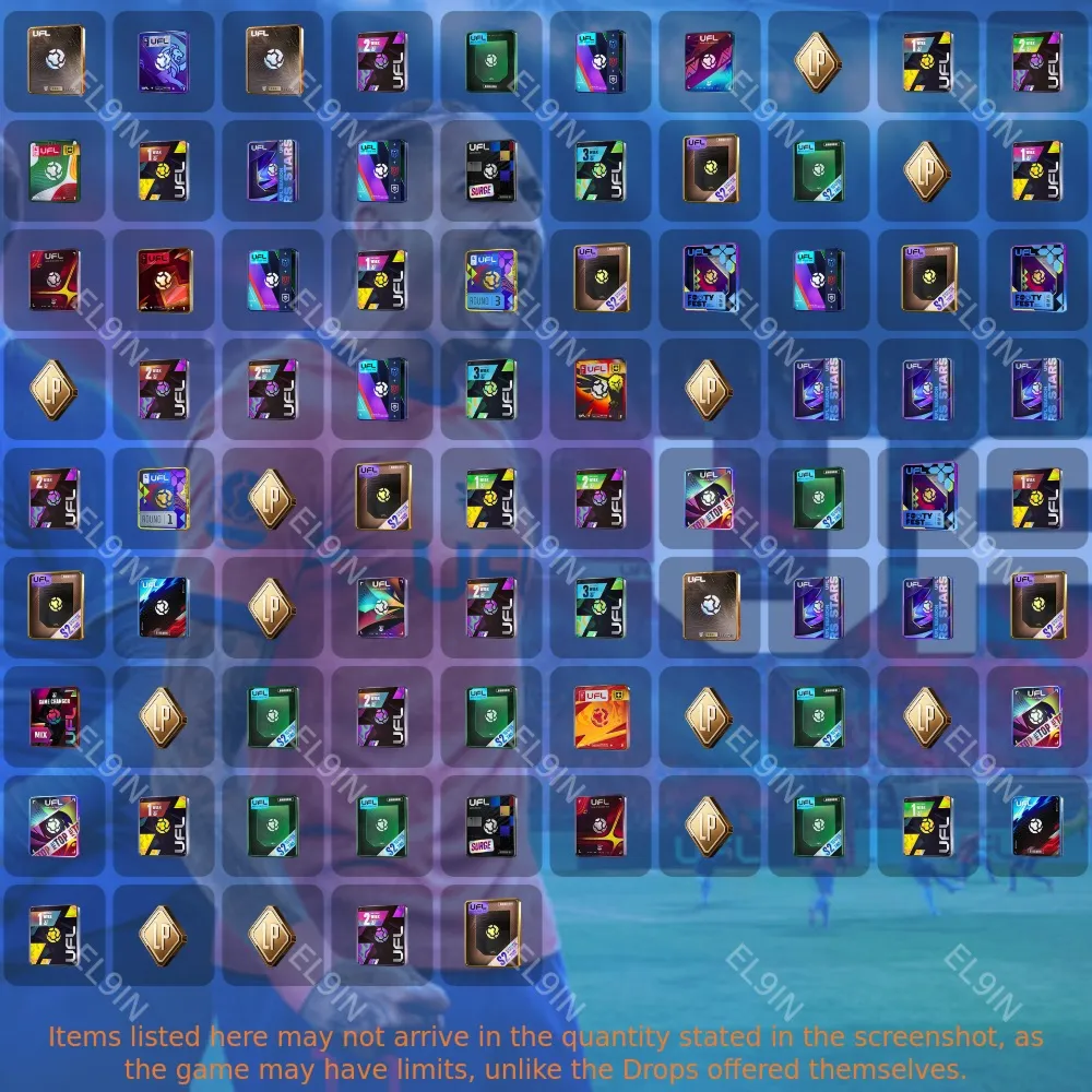 🧨UFL🥇Twitch Drops🏅85 items + 🎁