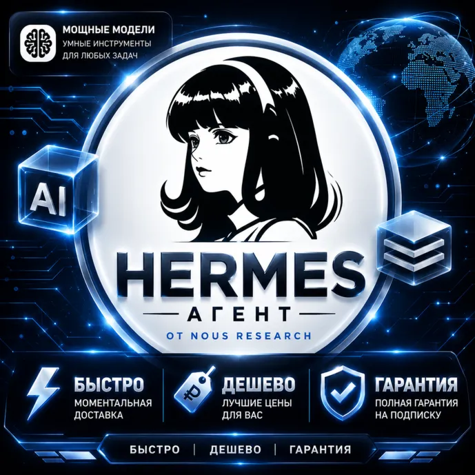 Hermes Agent | Подписка Plus/Super/Ultra на 1 месяц | Полная гарантия