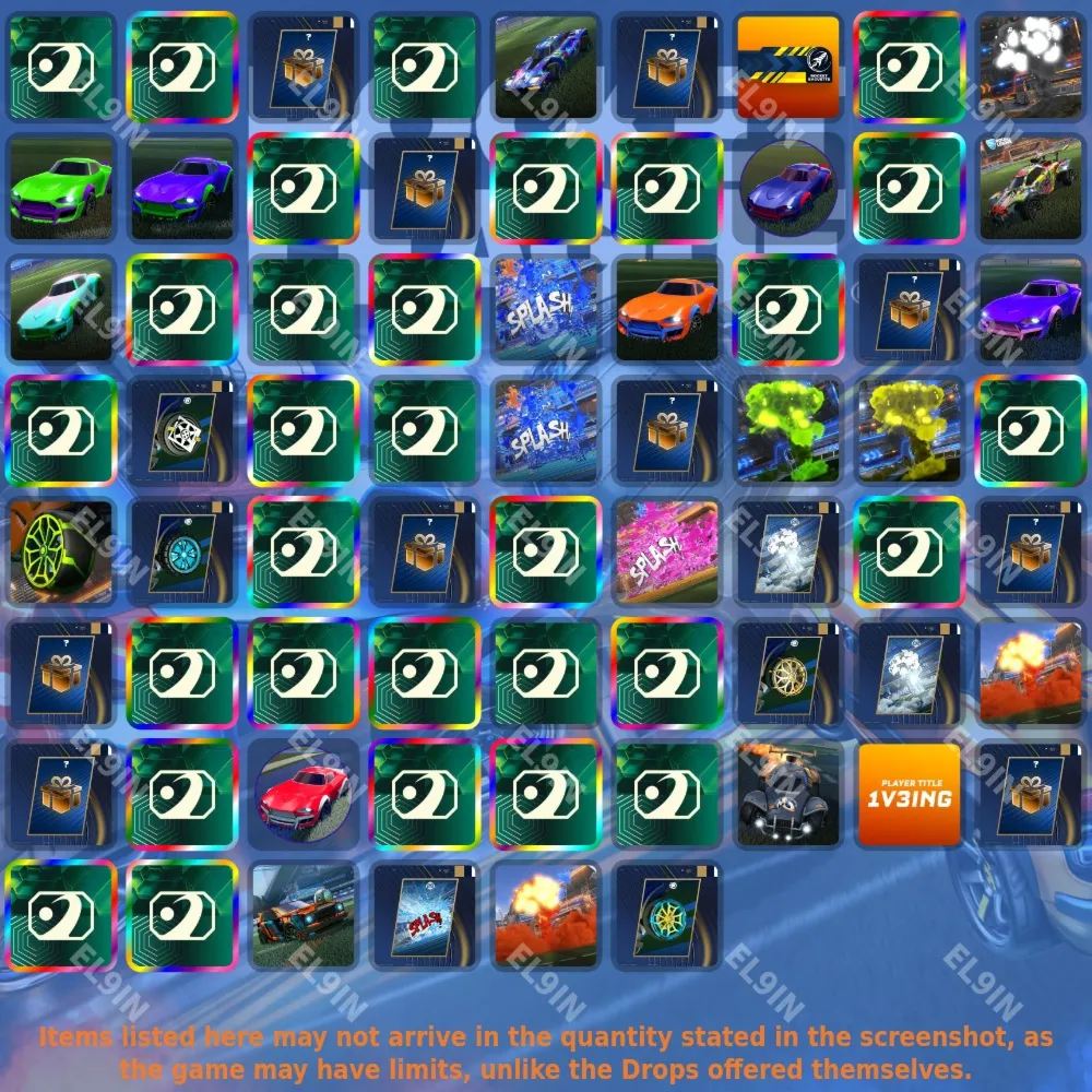 👾Rocket League🎁Твич Дропсы⚡69 предметов + 🎁