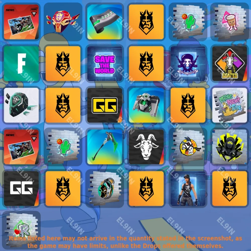 🌟Fortnite✅Твич Дропсы📈31 предметов + 🎁