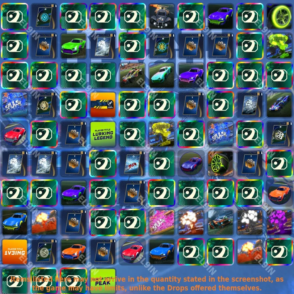 🎮Rocket League🥇Twitch Drops🏅94 items + 🎁