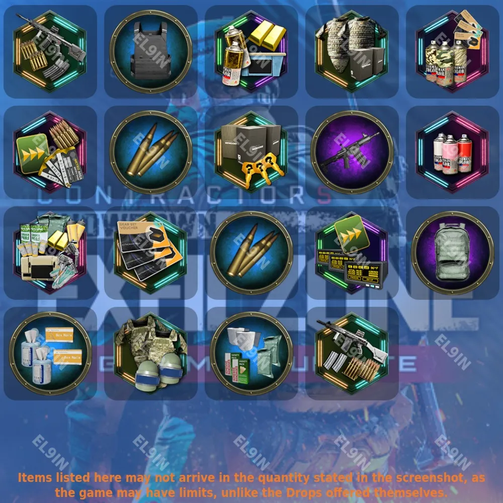 💎Contractors Showdown: ExfilZone✅Twitch Drops💎19 items + 🎁