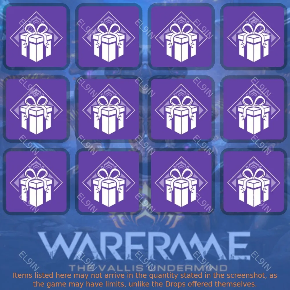 WarframeТвич Дропсы️12 предметов + 