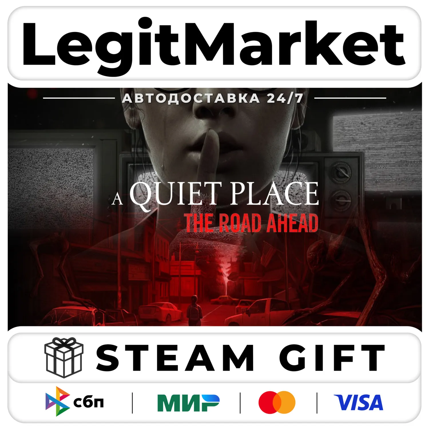 A Quiet Place: The Road Ahead / Steam АВТО / РУ + МИР
