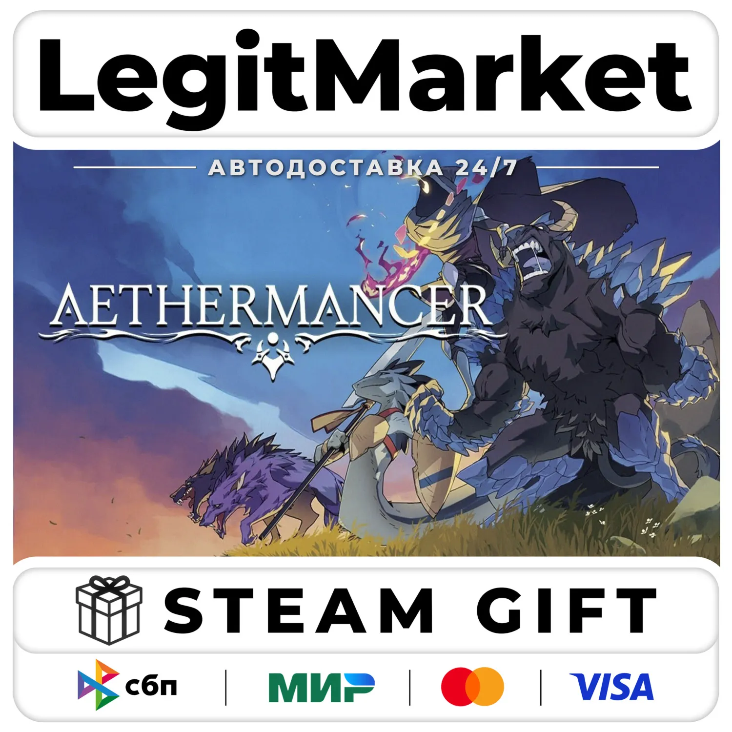 Aethermancer / Steam АВТО / РУ + МИР