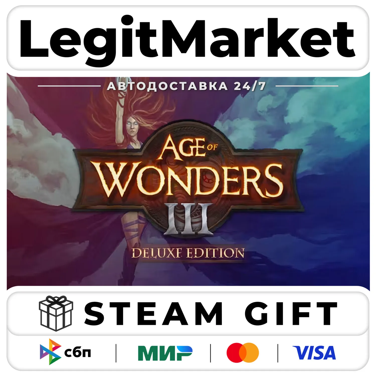 Age of Wonders III Deluxe Edition / Steam AUTO / RU + WORLD product listing