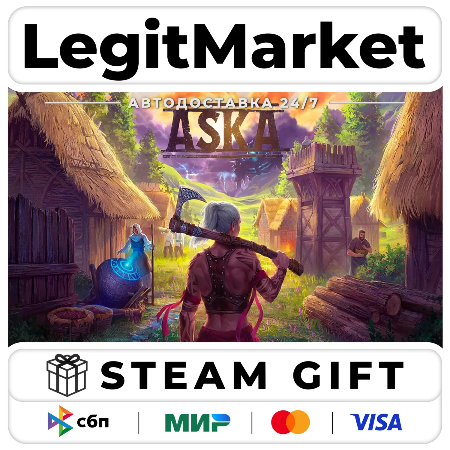 ASKA / Steam АВТО / РУ + МИР